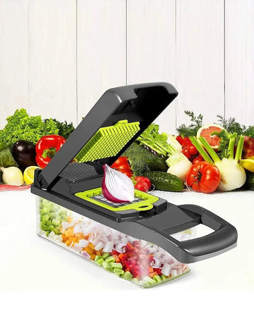 16 in 1 Multifunctional Vegetable Chopper, Cutter, Dicer & Slicer